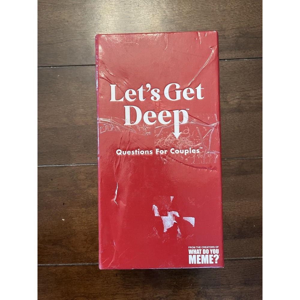 Let's Get Deep - The Adult Party Game for Couples by What Do You Meme?